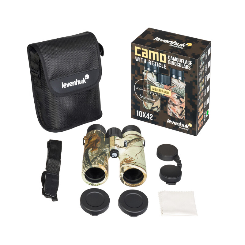 Levenhuk Binoculars 10x42 Camo Maple
