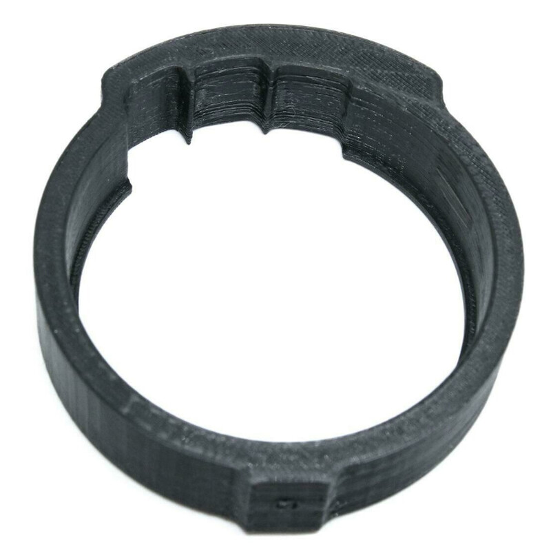 Strain relief and cable guide for cooled ASI cameras with 78mm diameter