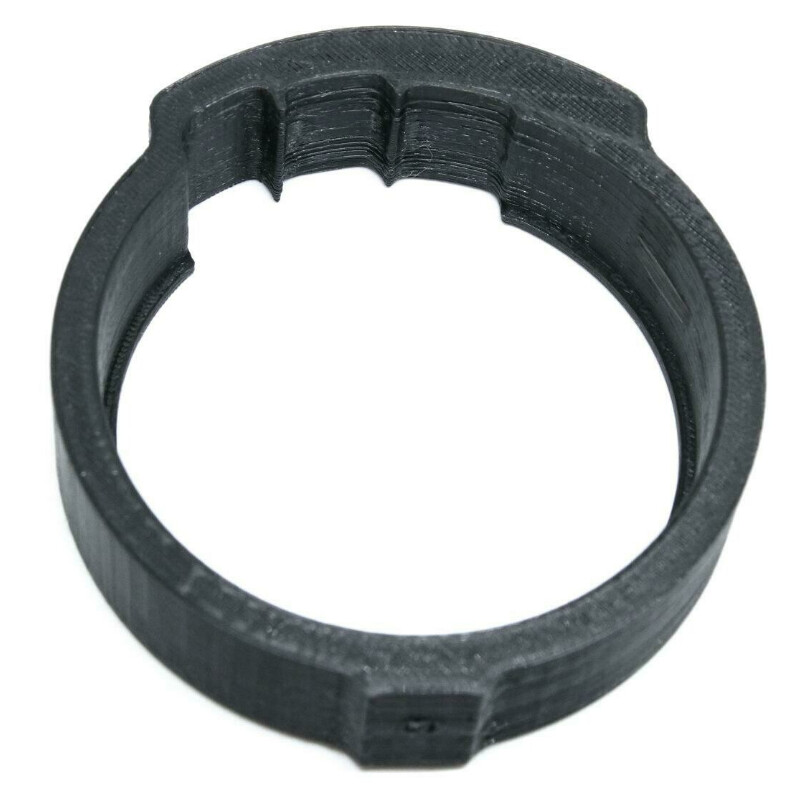 Strain relief and cable guide for cooled ASI cameras with 86mm diameter
