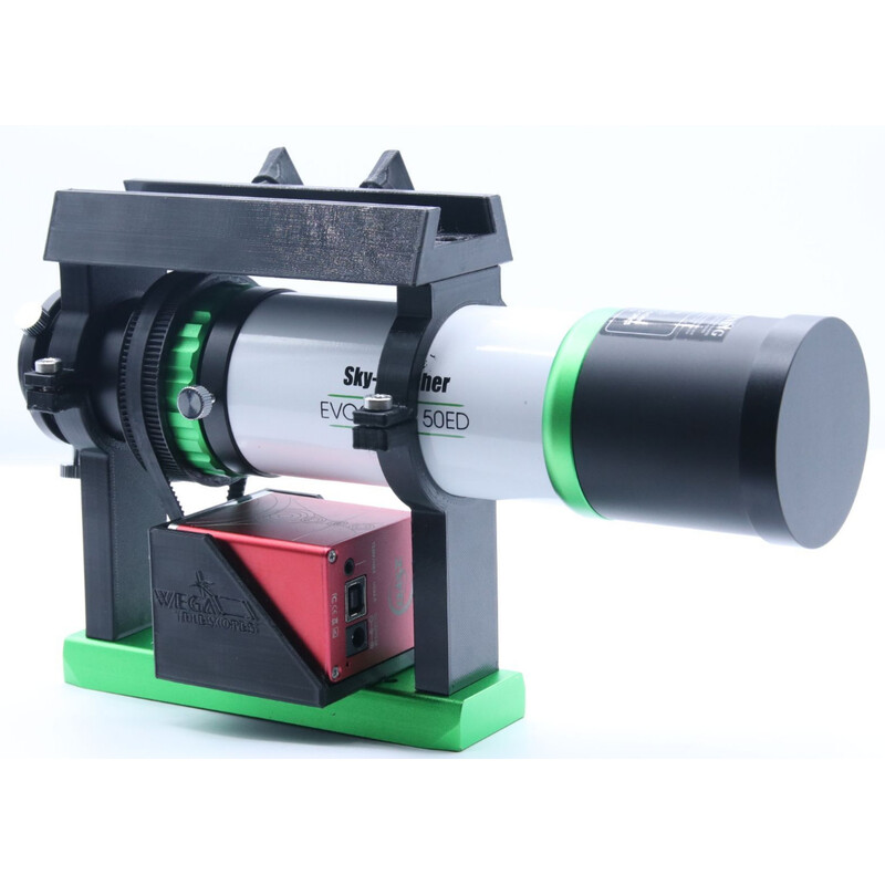 Astroprints EAF motor mounting kit with clamp and finder base for Skywatcher Evoguide 50ED