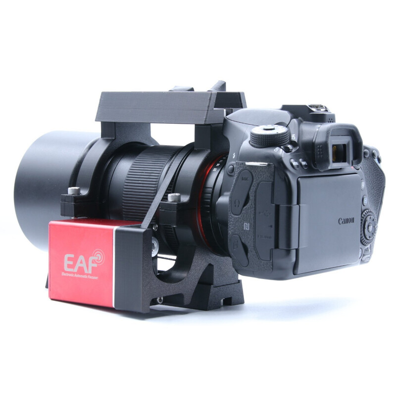 Astroprints EAF motor mounting kit with clamp, dovetail bar and finder base for Samyang 135 mm lens
