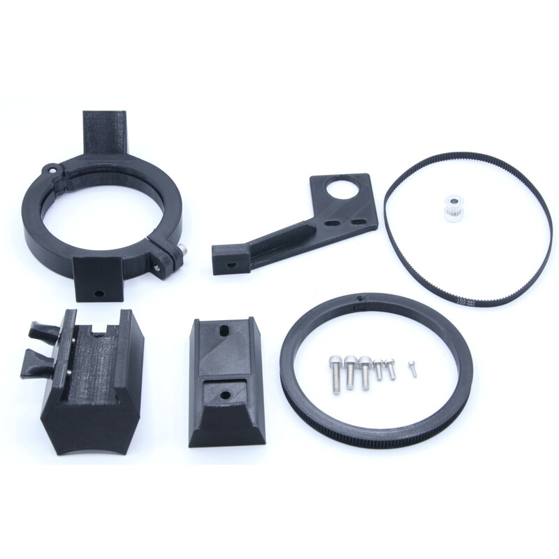 Astroprints EAF motor mounting kit with clamp, dovetail bar and finder base for Sigma Art 105mm lens