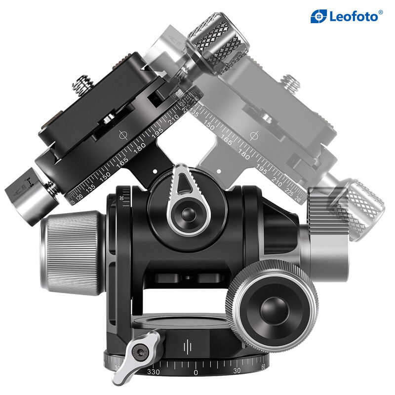 Leofoto Geared tripod head G3+BPL-50