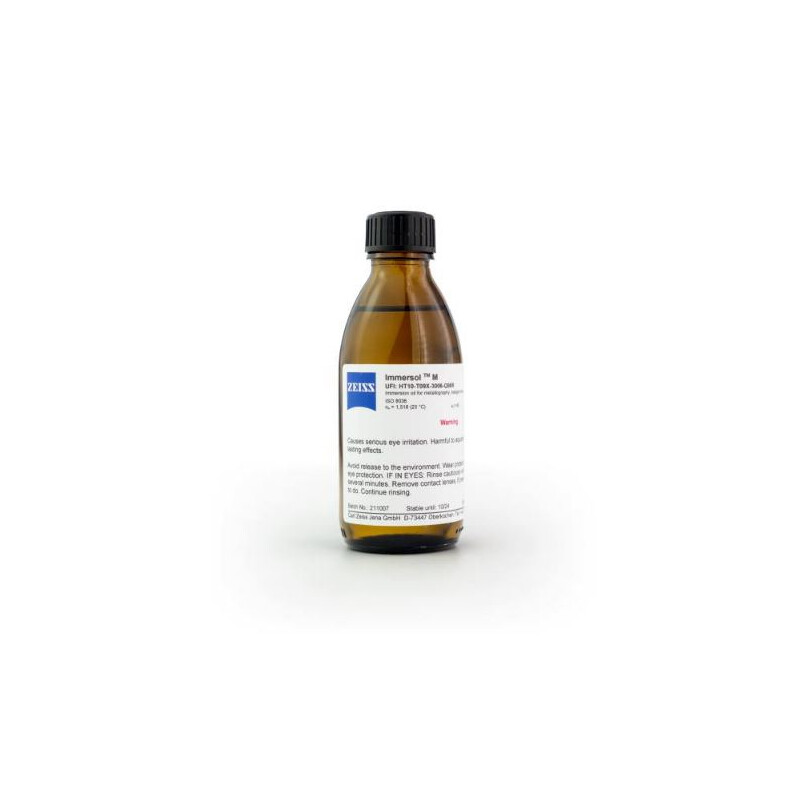 ZEISS Immersion oil Immersol M, 100 ml bottle