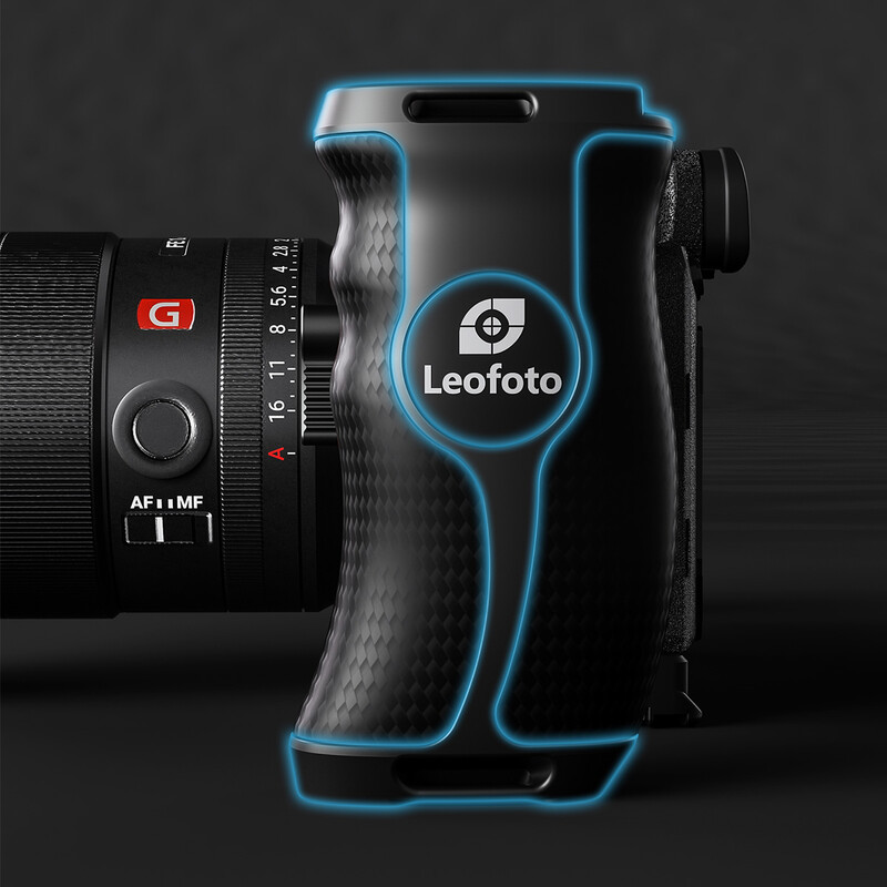 Leofoto Camera Cage Handle CH-5L left