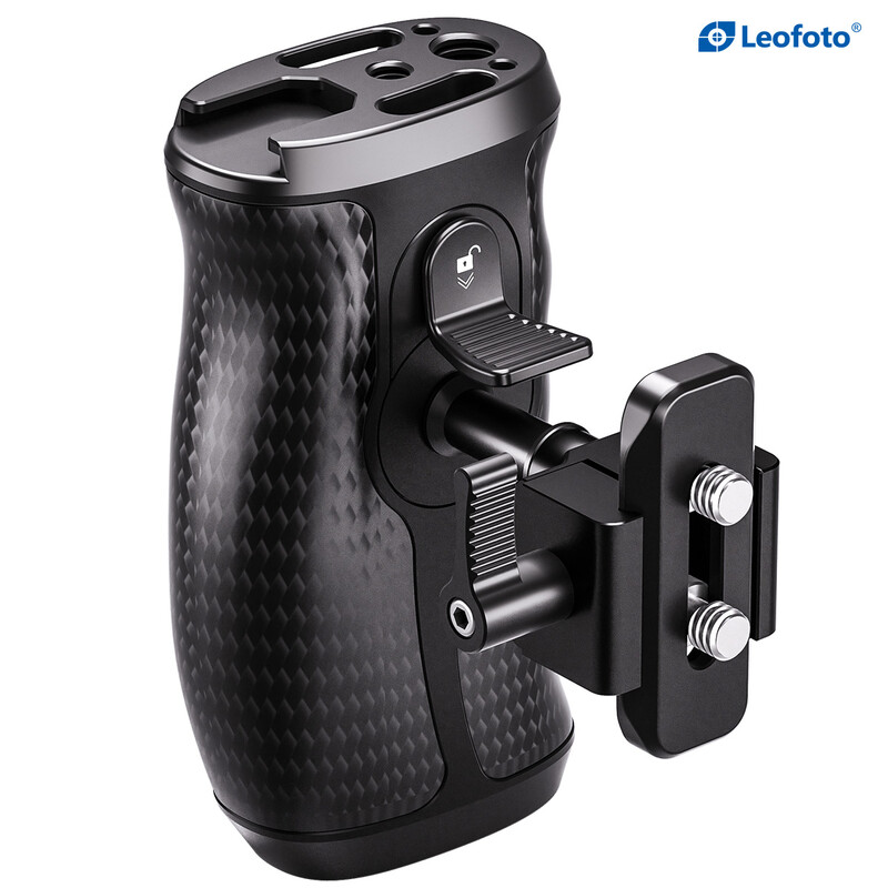 Leofoto Camera Cage Handle CH-5L left