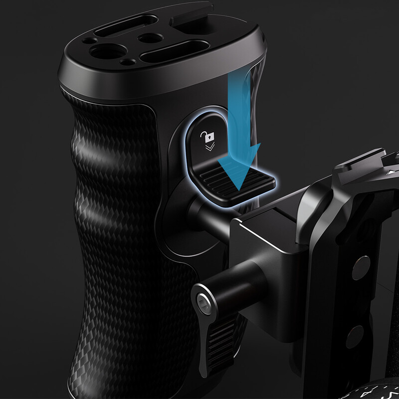 Leofoto Camera Cage Handle CH-5R, right