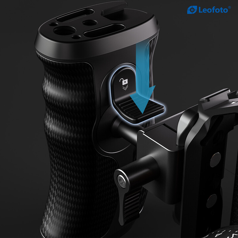 Leofoto Camera Cage Handle CH-5R, right
