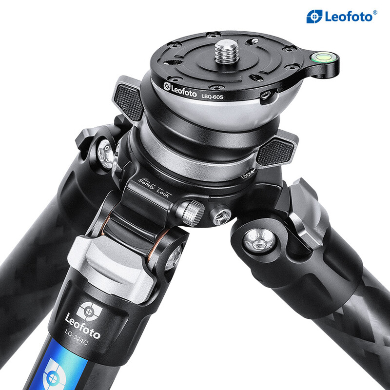 Leofoto Levelling device LBQ-60S (black/silver)