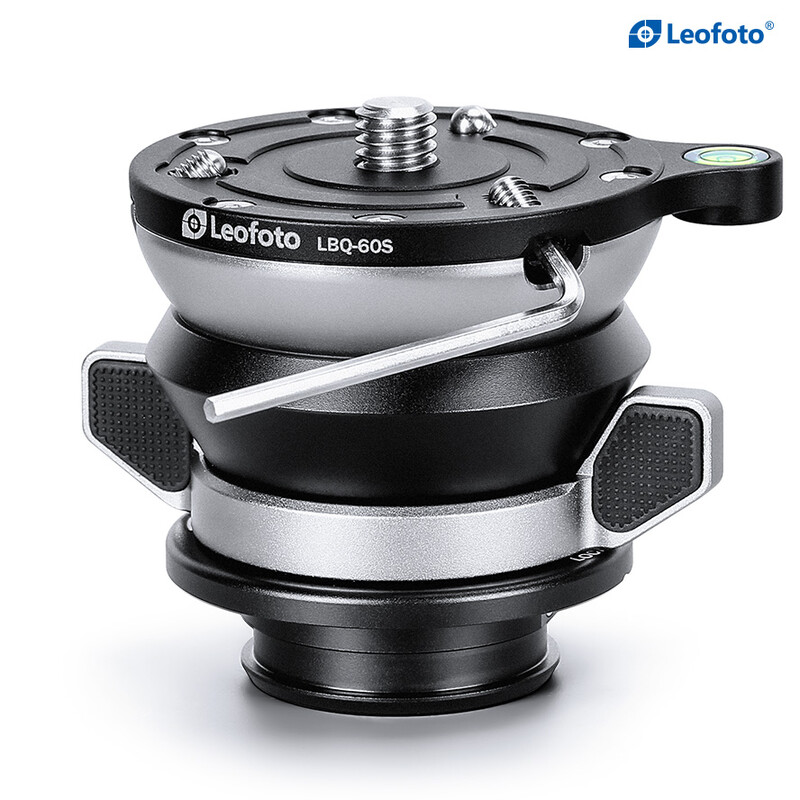 Leofoto Levelling device LBQ-60S (black/silver)