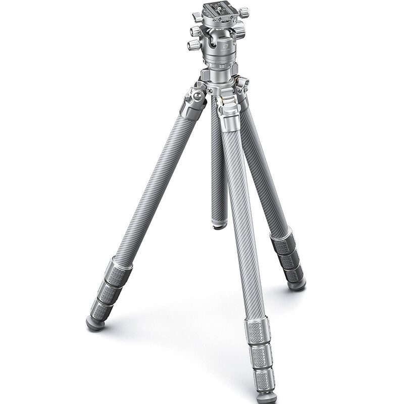 Leofoto Carbon tripod LG-324C Gabriel + Ballhead LH-40R Silver