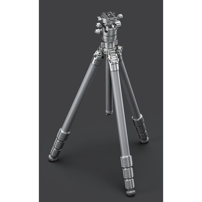 Leofoto Carbon tripod LG-324C Gabriel + Ballhead LH-40R Silver