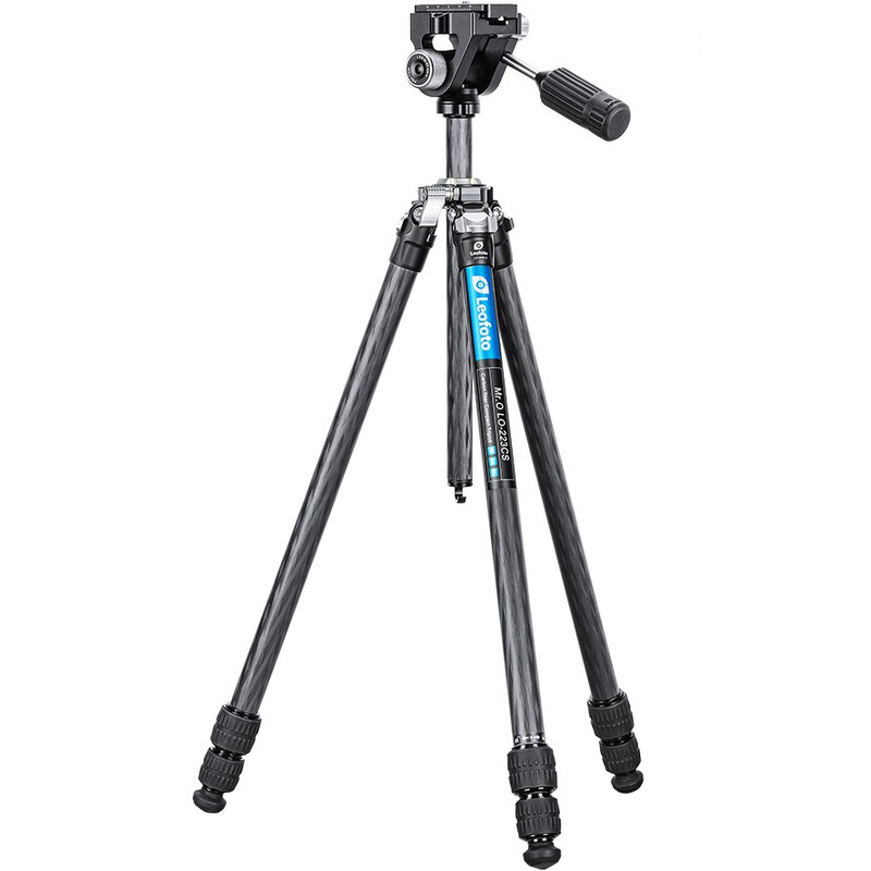 Leofoto Carbon tripod LO-223CS Mr. O + 2-way-panhead SW-02
