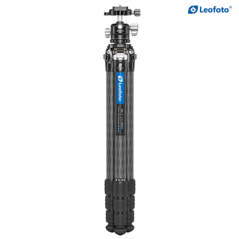 Leofoto Carbon tripod LY-284C Mr. Y + Ballhead LH-30