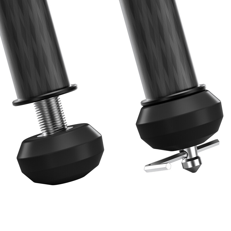 Leofoto Tripod pad TFV Rubber foot / spike combination