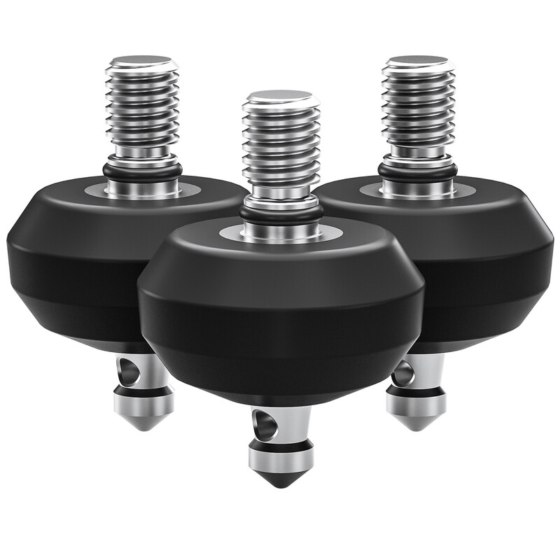 Leofoto Tripod pad TFV Rubber foot / spike combination