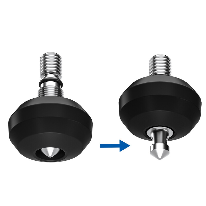 Leofoto Tripod pad TFV Rubber foot / spike combination