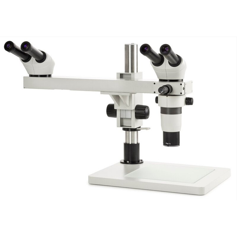 Euromex Stereo zoom microscope DZ.1604, Bino, double head system, 8-50x