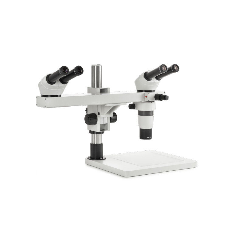 Euromex Stereo zoom microscope DZ.1604, Bino, double head system, 8-50x