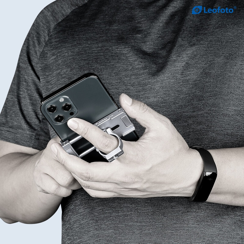 Leofoto Mounting smartphone holder PC-60 silver