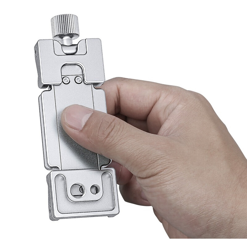 Leofoto Mounting Smartphone & tablet holder PC-120 silver