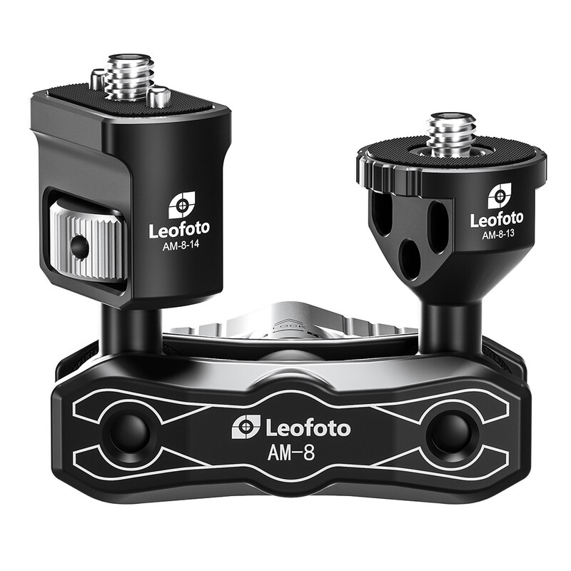 Leofoto AM-8 Kit consisting of AM-8 Base unit, AM-8-13 and AM-8-14 joints