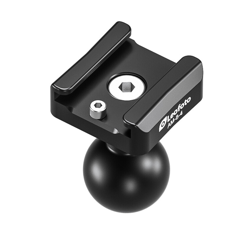 Leofoto Articulated arm AM-8-4 joint with flash shoe mount