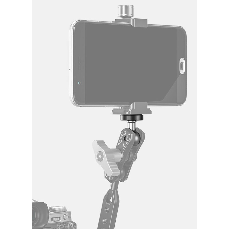 Leofoto Articulated arm AM-8-6 joint with 1/4" screw and mounting disc