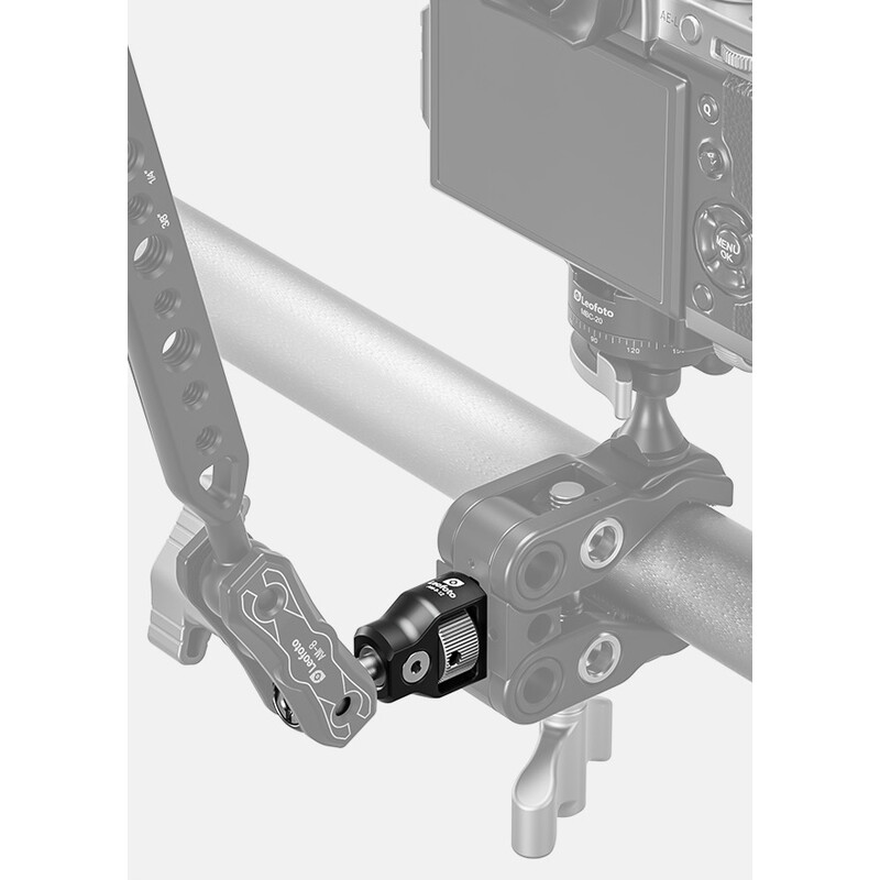 Leofoto Articulated arm AM-8-12 joint with 3/8" thread and anti-twist protection