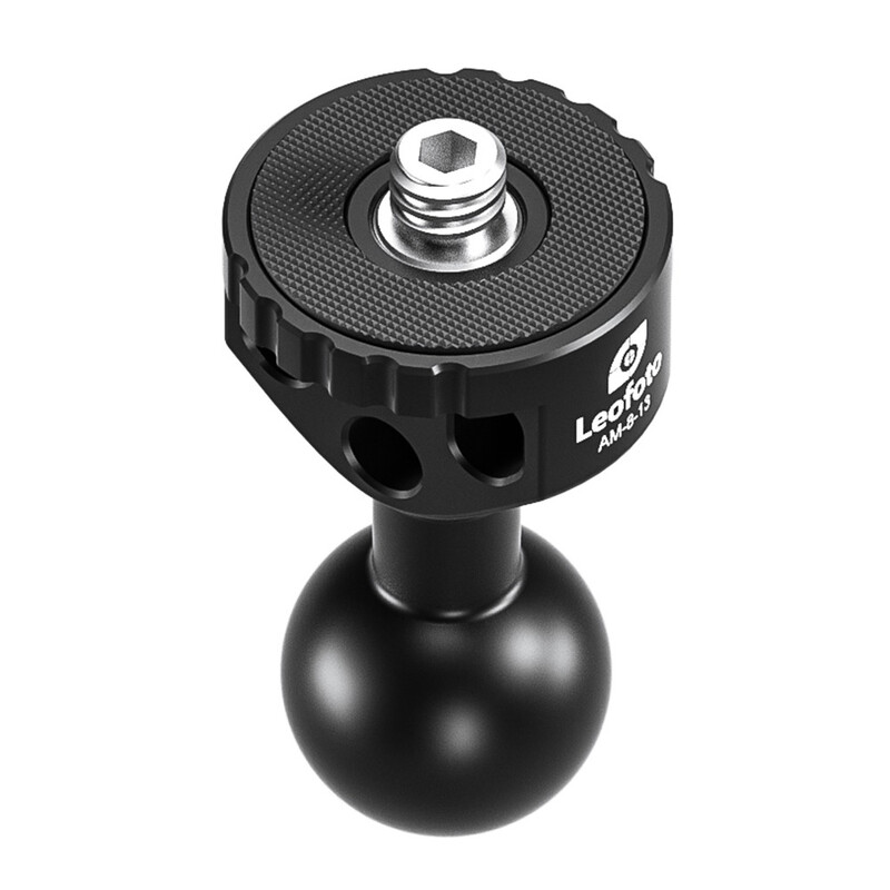 Leofoto Articulated arm AM-8-13 joint with 1/4" screw and contact surface