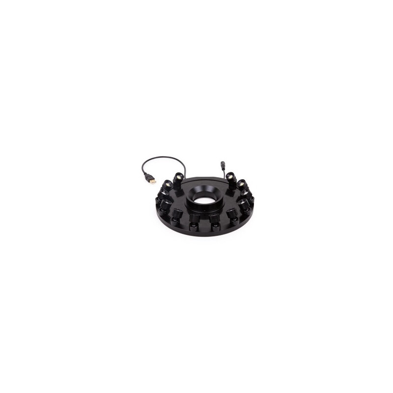 Euromex Ring lights MZ.4735, 12x 1W LED, angle adjustable