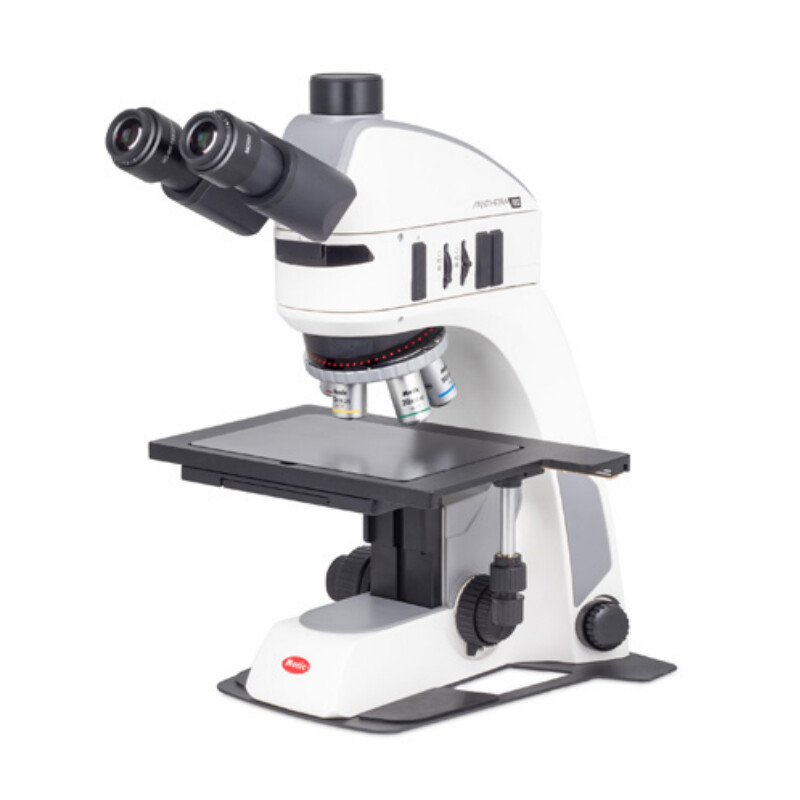 Motic Microscope Panthera TEC MAT BF-T trino; infinity, plan, 50x-500x, 10x/22mm; Al/Dl, LED, 3W