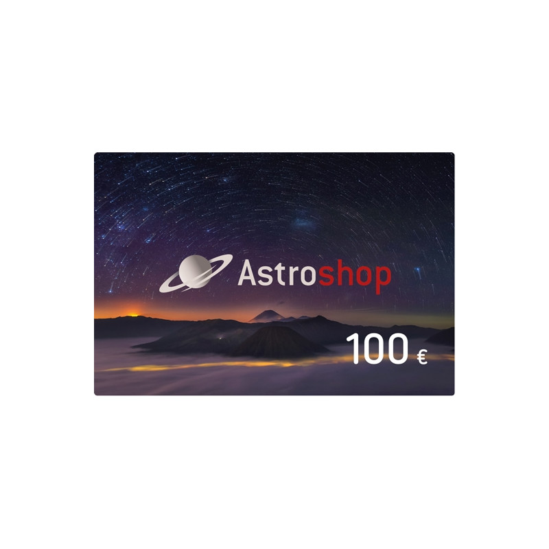 Astroshop voucher at a Value of 100 €