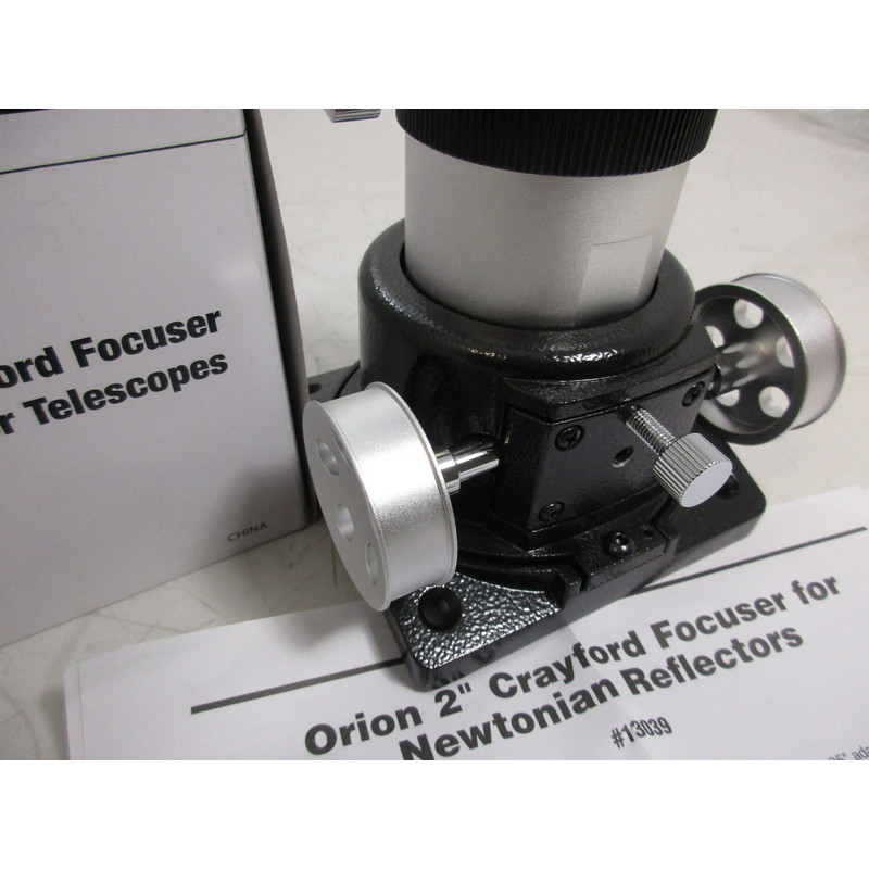Orion 2'' Crayford-Style Focuser (Gummierung fehlt)