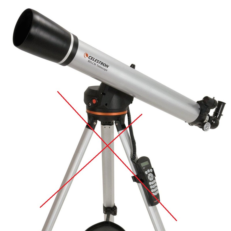 Celestron Teleskop Tubus AC 80/900 (gebraucht)