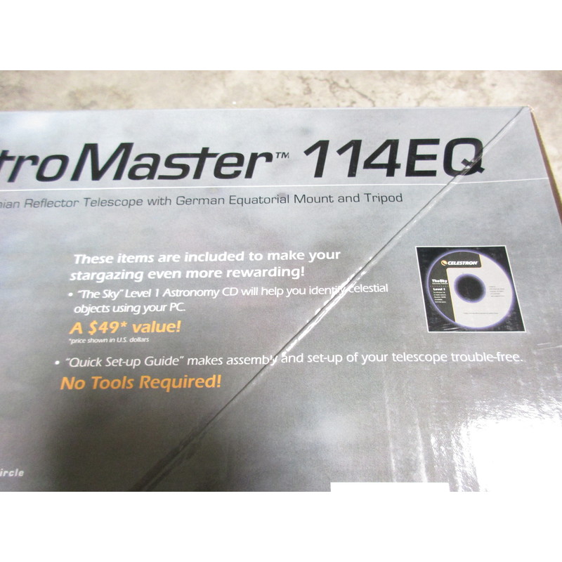 Celestron Teleskop N 114/1000 Astromaster EQ (Stativfunktion eingeschränkt)