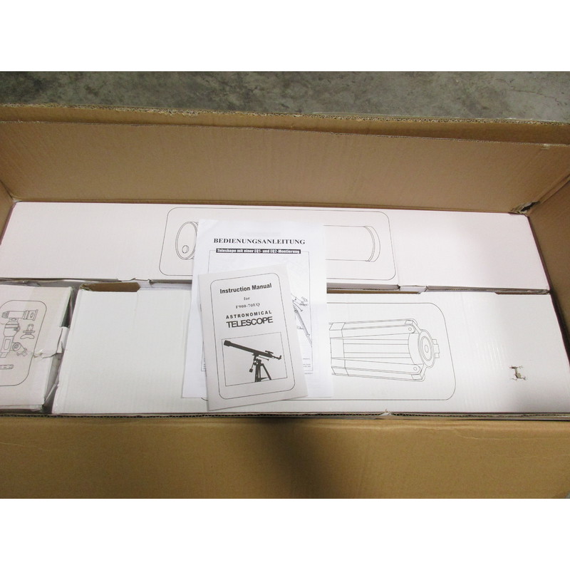 TS Optics Teleskop TS AC 70/900 Jupiter 1 EQ-1 (Fast neuwertig)