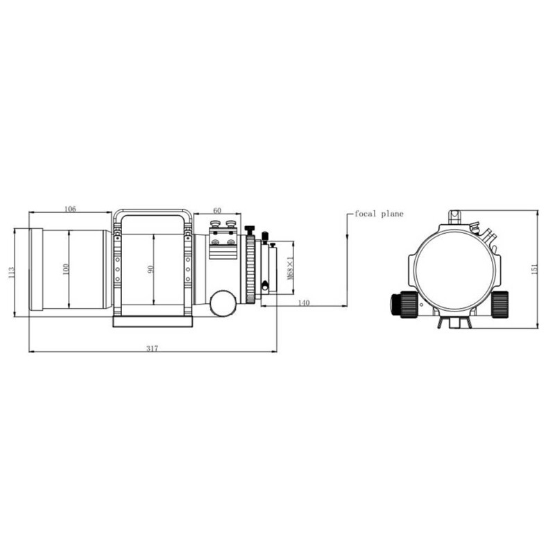 Askar Apochromatic refractor AP 72/400 FRA400