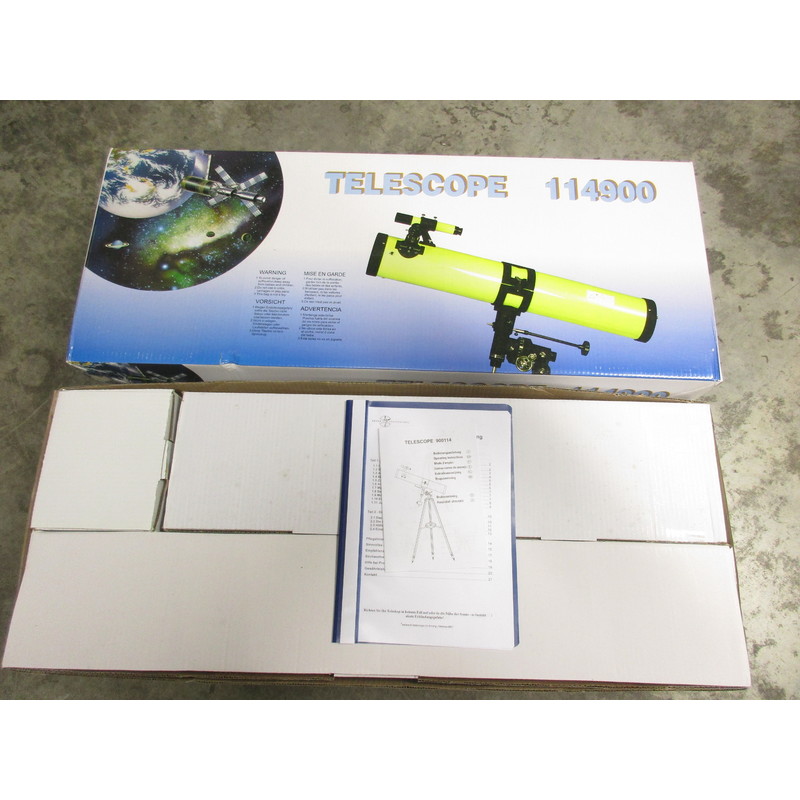 Astro Professional Teleskop N 114/900 EQ-1 (Fast neuwertig)