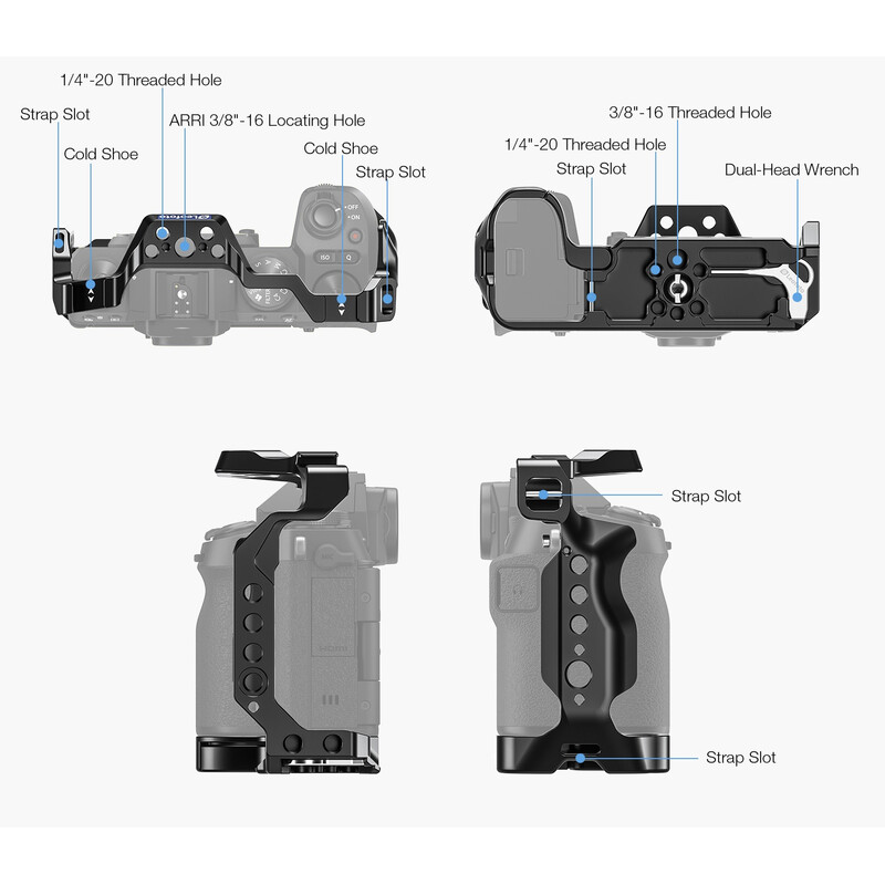 Leofoto Camera Cage for Fujifilm X-S20