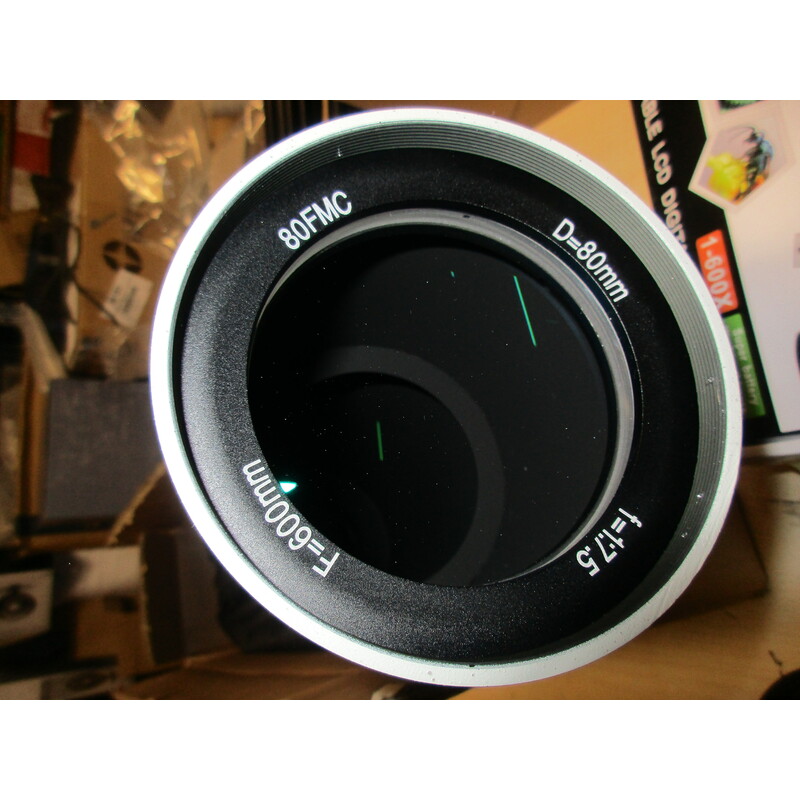 Apochromatischer Refraktor AP 80/600 ED OTA (Produktsample)