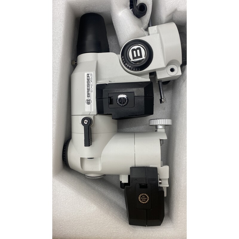 Télescope Bresser Messier NT-203/1200 EXOS-2 – Newton 203/1200 Avec Monture EQ-5 – Filtre Solaire Inclus – Pour Observation Planètes Et Ciel Profond
