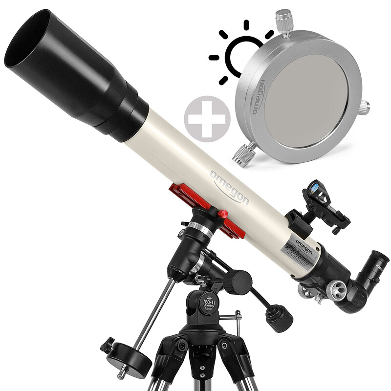 Omegon Telescope Teleskop Horizon AC 70/700 EQ Neo