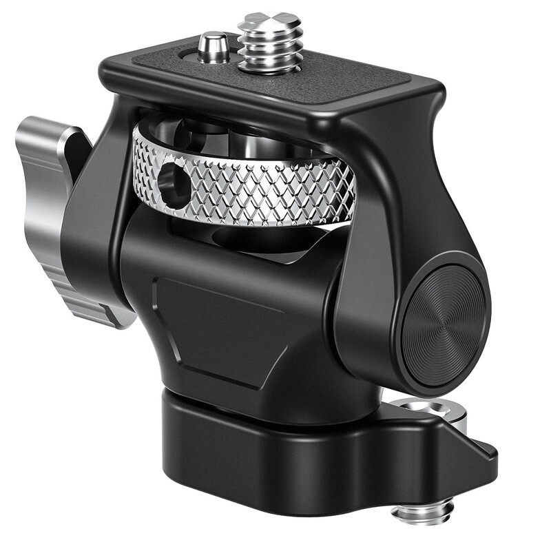 Leofoto Camera Cage Monitor mount FM-03 with two 1/4" connection threads