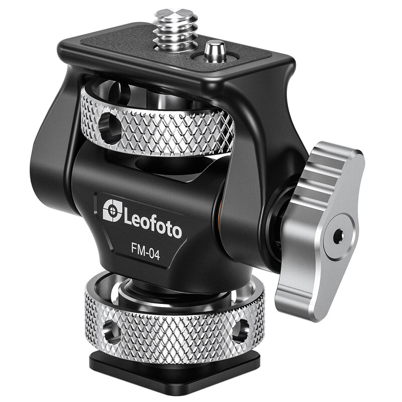 Leofoto Camera Cage Monitor mount FM-04 for hot shoe