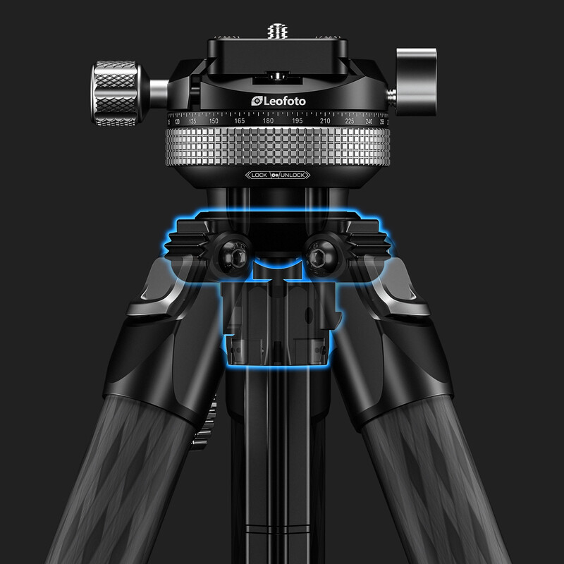 Leofoto Carbon tripod LY-265CF Mr. Y green