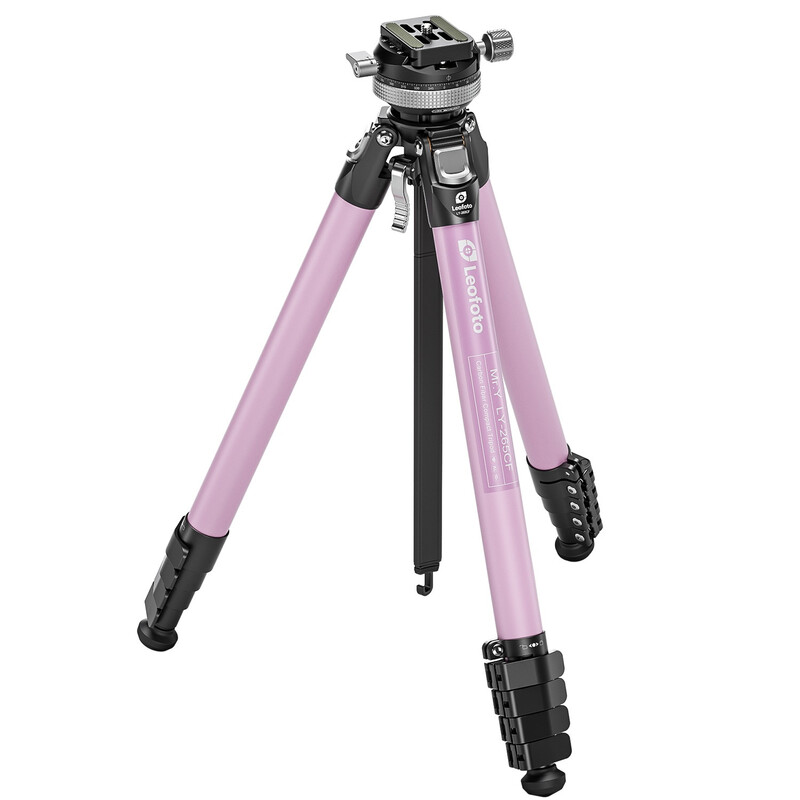 Leofoto Carbon tripod LY-265CF Mr. Y pink