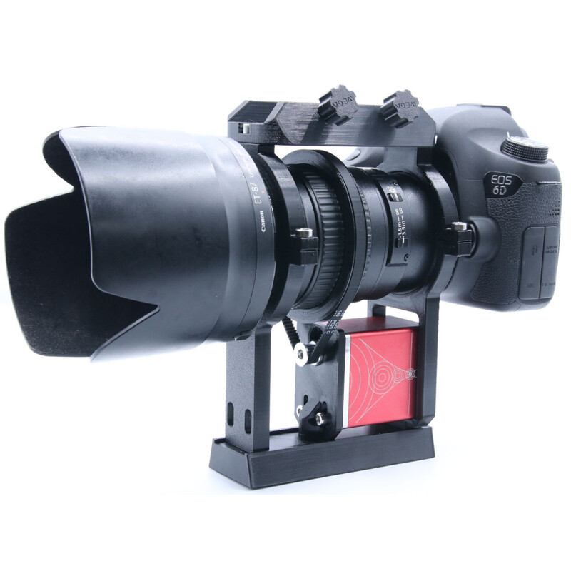 Astroprints EAF motor mounting kit with clamp, rail and finder base for Canon EF 200/F2.8L