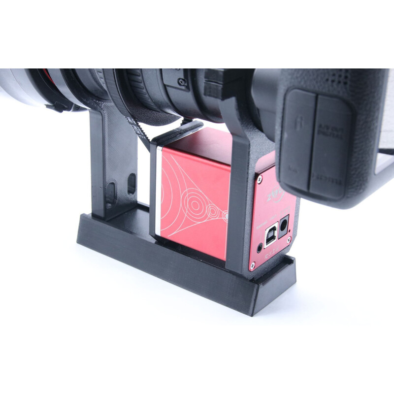 Astroprints EAF motor mounting kit with clamp, rail and finder base for Canon EF 200/F2.8L