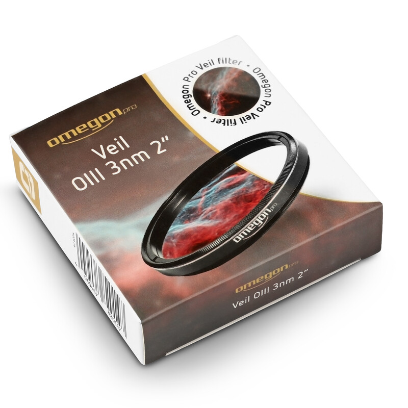 Omegon Filters Pro Veil OIII 3nm 2''